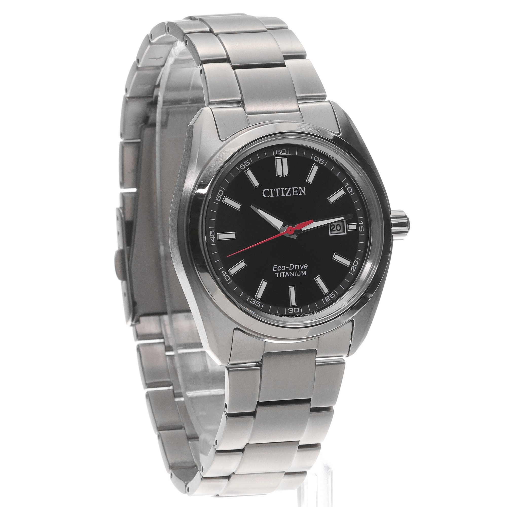 Citizen AW1900-50E zegarek szary klasyczny Titanium bransoleta