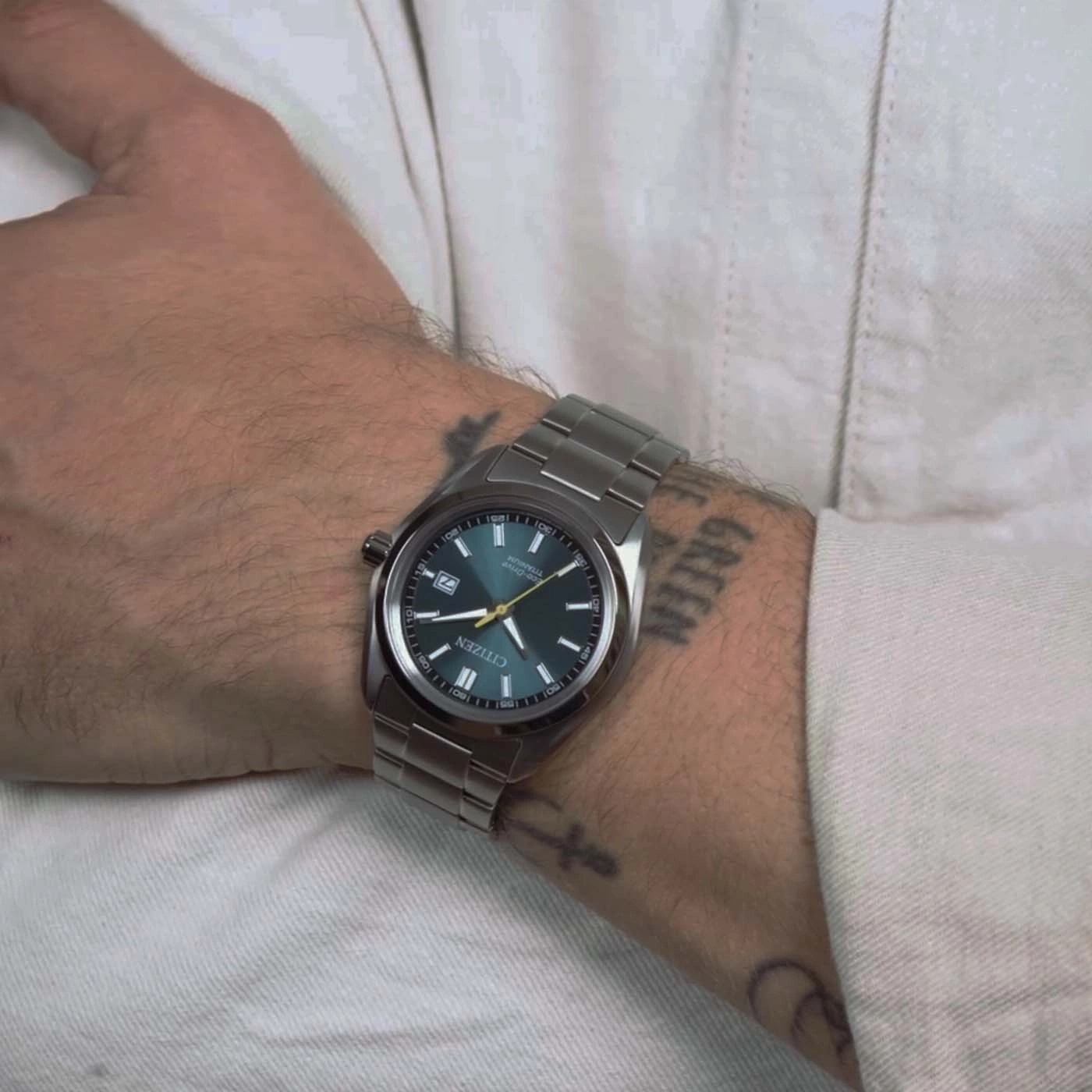 Citizen AW1900-50X zegarek japońskie Titanium - miniatura 10