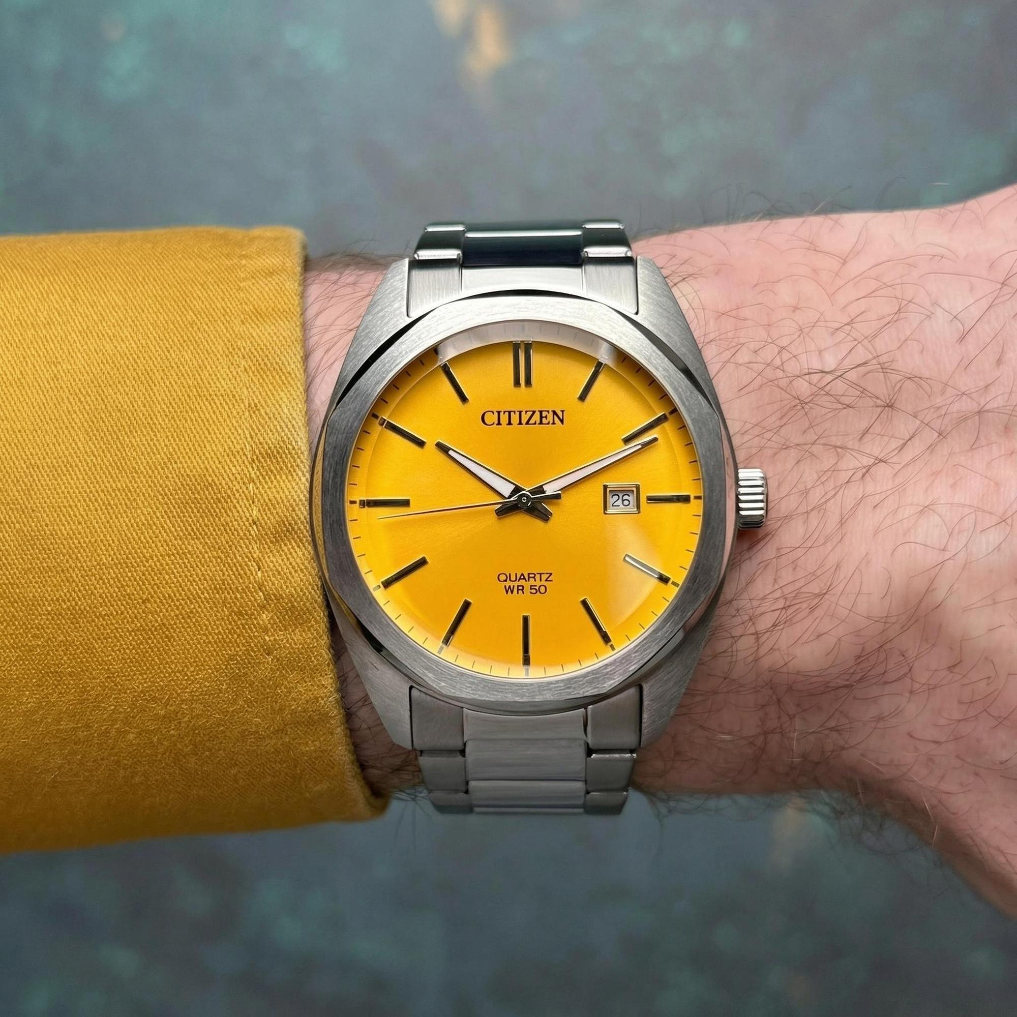 Citizen BI5110-54Z Elegance zegarek męski klasyczny mineralne - miniatura 8