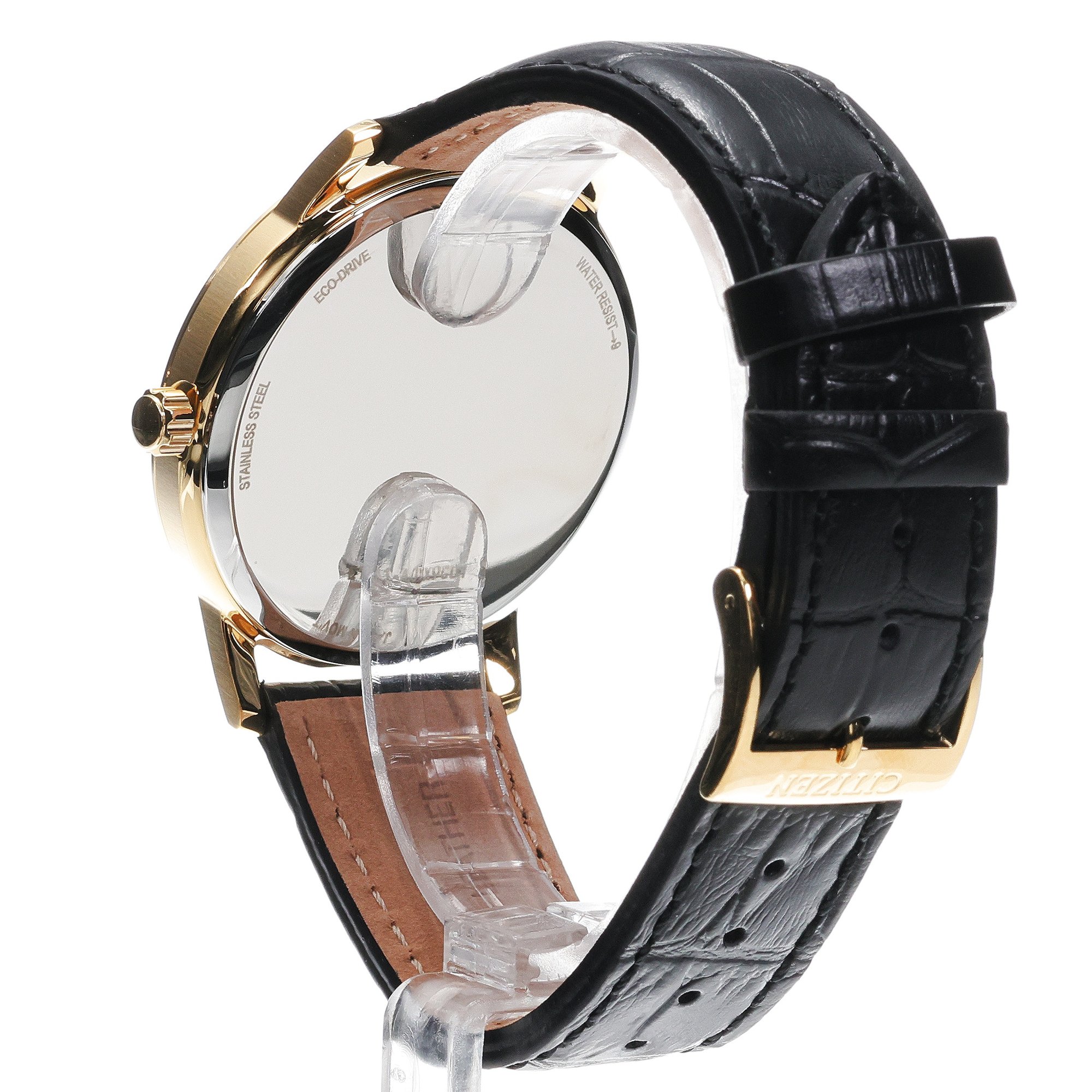 Citizen BM6756-01A zegarek złoty klasyczny Elegance pasek - miniatura 4