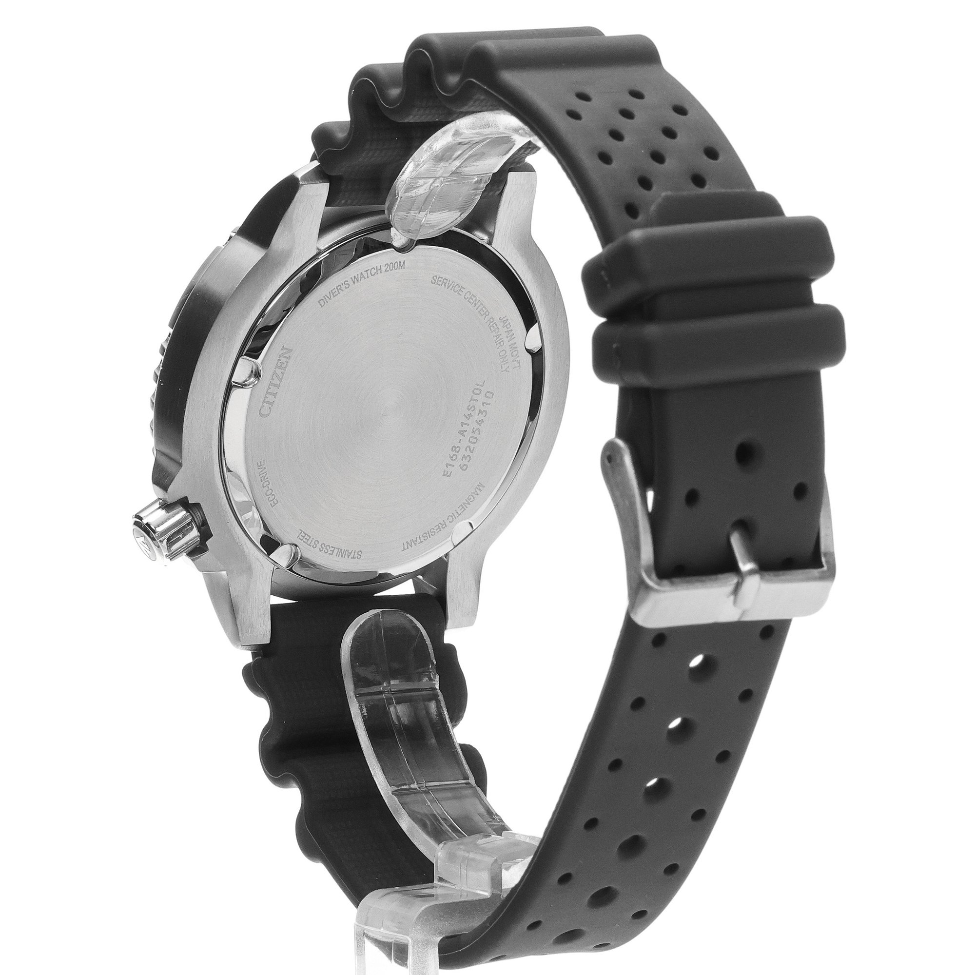 Citizen BN0167-09W Promaster Marine Eco-Drive Promaster klasyczny zegarek srebrny