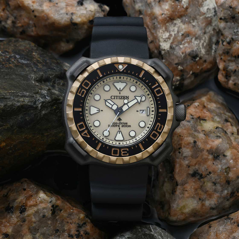 Citizen BN0226-10P zegarek szary sportowy Promaster pasek