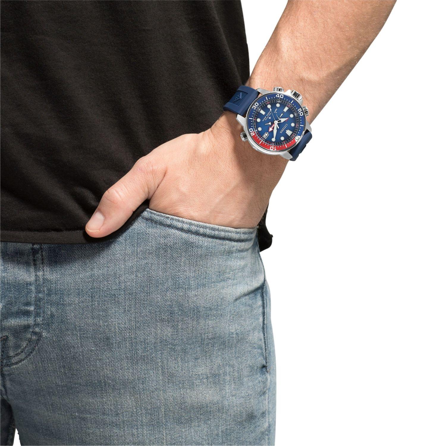 Citizen BN2038-01L Promaster PROMASTER AQUALAND Divers 200m zegarek męski sportowy mineralne