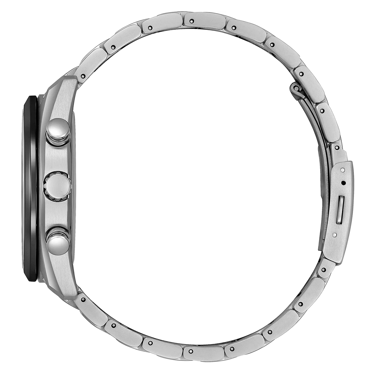 Citizen BY1018-80E zegarek czarny klasyczny Radio Controlled bransoleta - miniatura 2