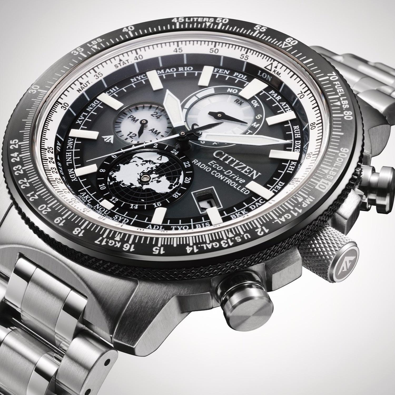 Citizen BY3006-53H zegarek srebrny sportowy Promaster bransoleta - miniatura 5
