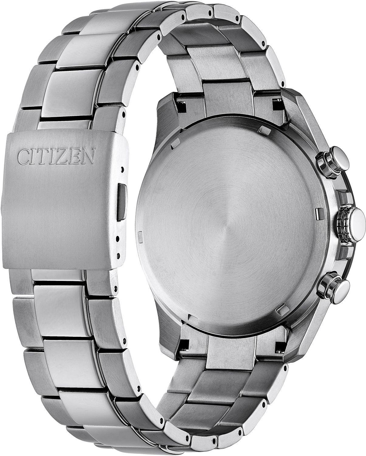 Citizen CA4444-82L zegarek srebrny sportowy Chrono bransoleta - miniatura 3
