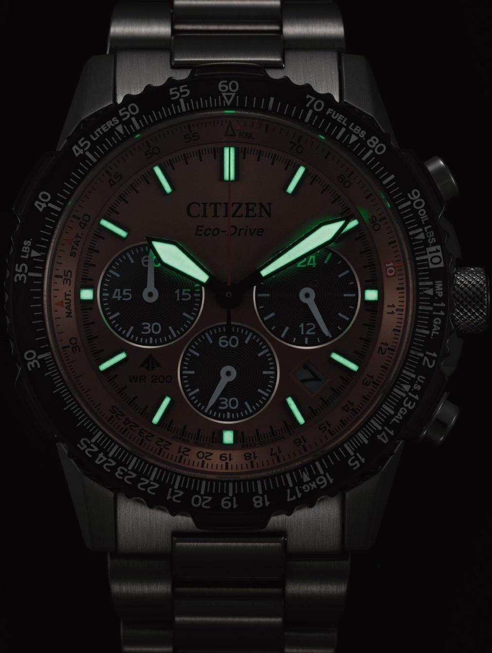 Citizen CA4664-60X Ecodrive Promaster Navihawk Eco-Drive zegarek męski sportowy szafirowe