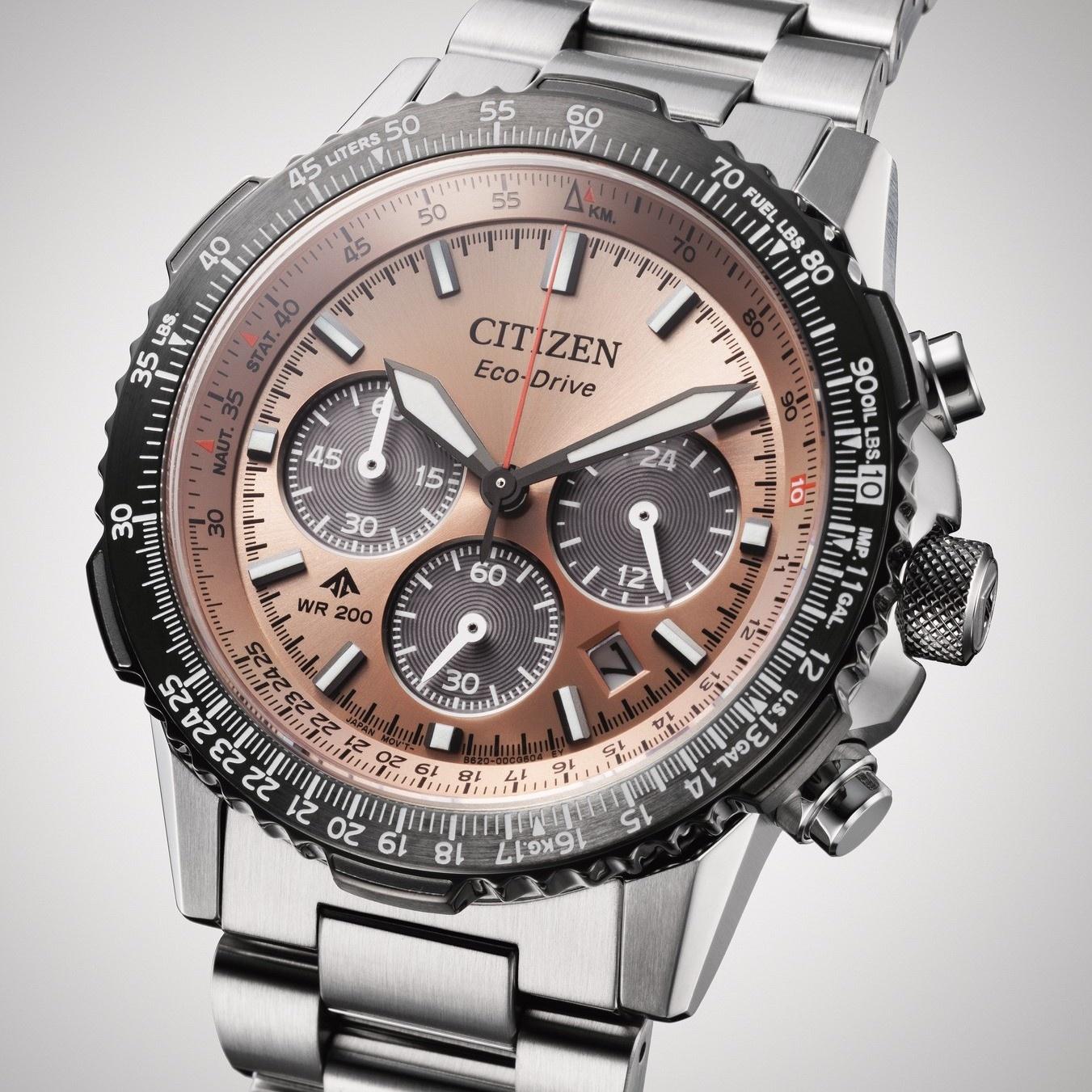 Citizen CA4664-60X zegarek męski Ecodrive srebrny