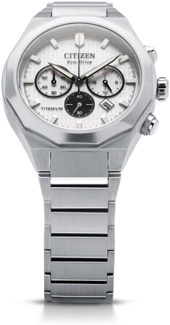 Citizen CA4690-51A zegarek męski Chrono srebrny