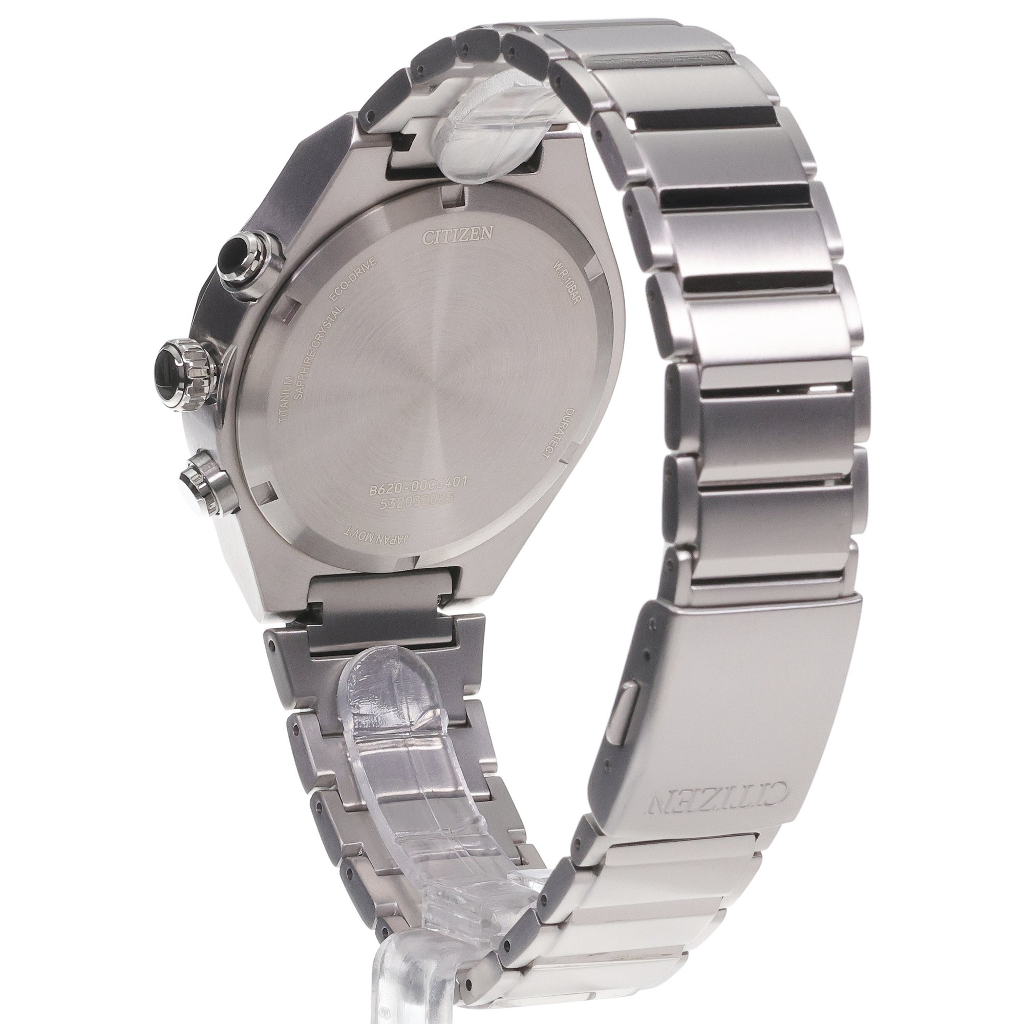 Citizen CA4690-51A zegarek srebrny klasyczny Chrono bransoleta