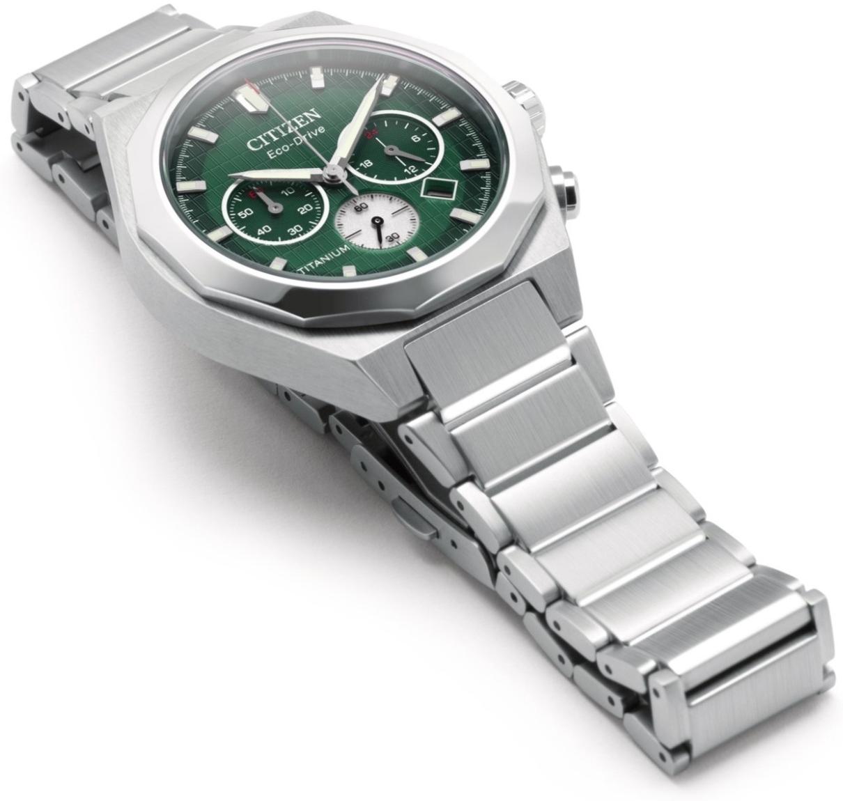 Citizen CA4691-59X Chrono Super Titanium zegarek męski klasyczny szafirowe