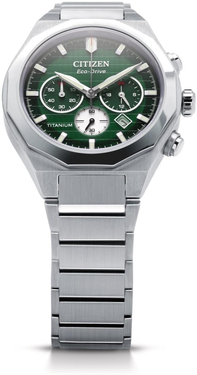 Citizen CA4691-59X zegarek męski Chrono srebrny
