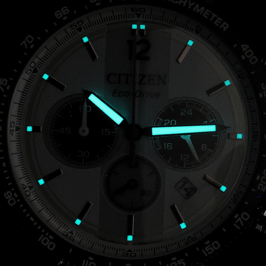 Citizen CA4714-04A Ecodrive Eco-Drive Vintage Racing Chrono zegarek męski sportowy mineralne