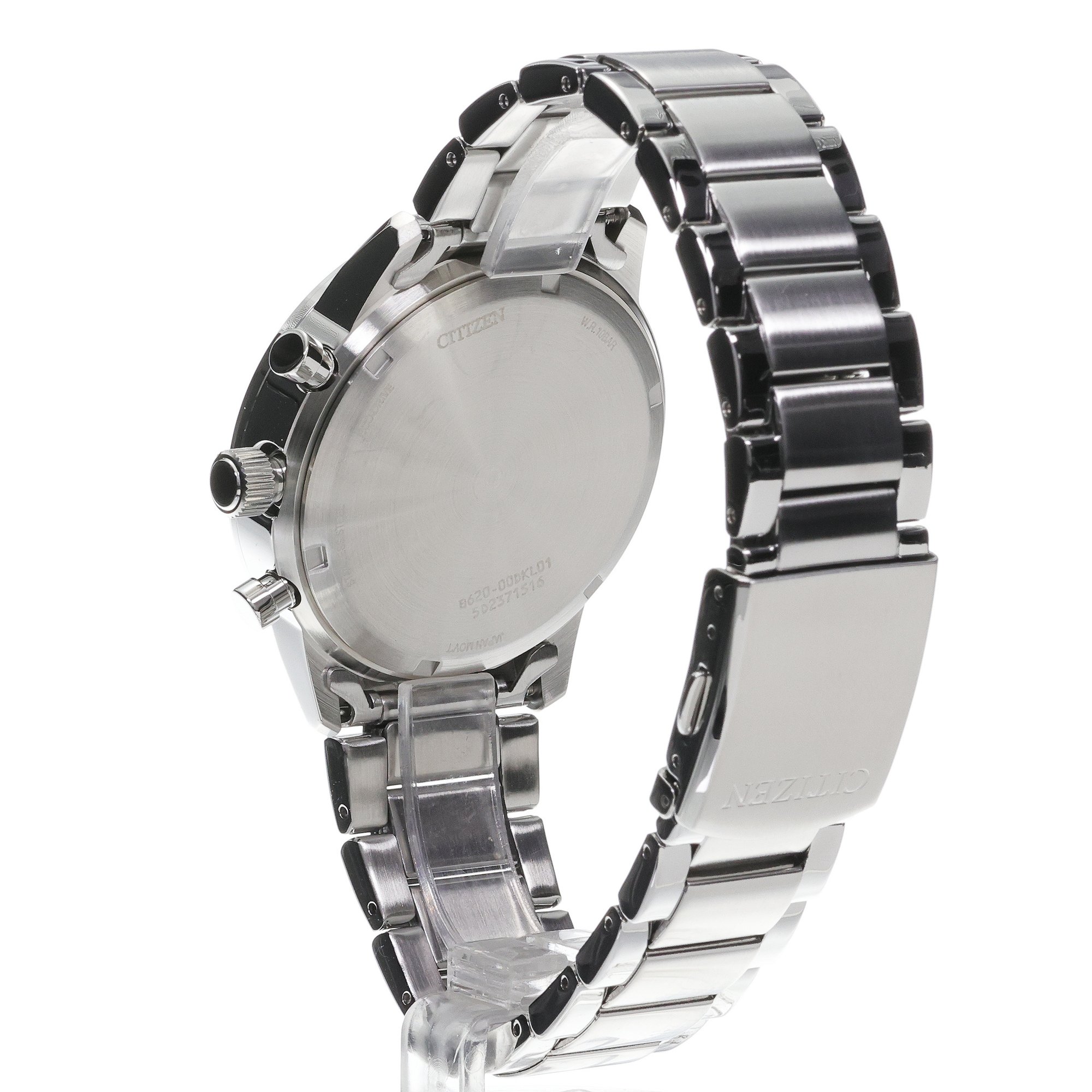 Citizen CA4720-52L zegarek srebrny sportowy Ecodrive bransoleta