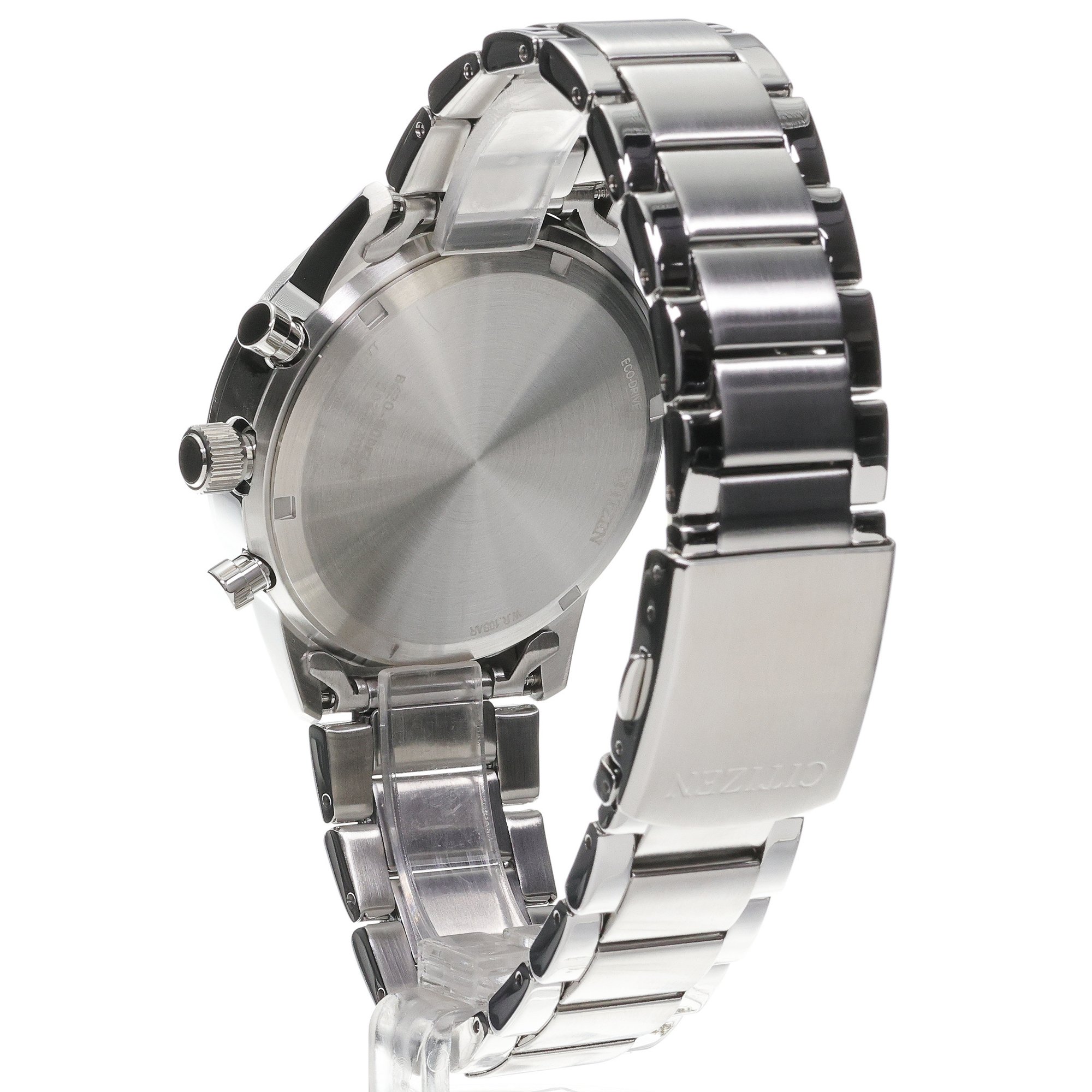 Citizen CA4720-52X zegarek srebrny sportowy Ecodrive bransoleta