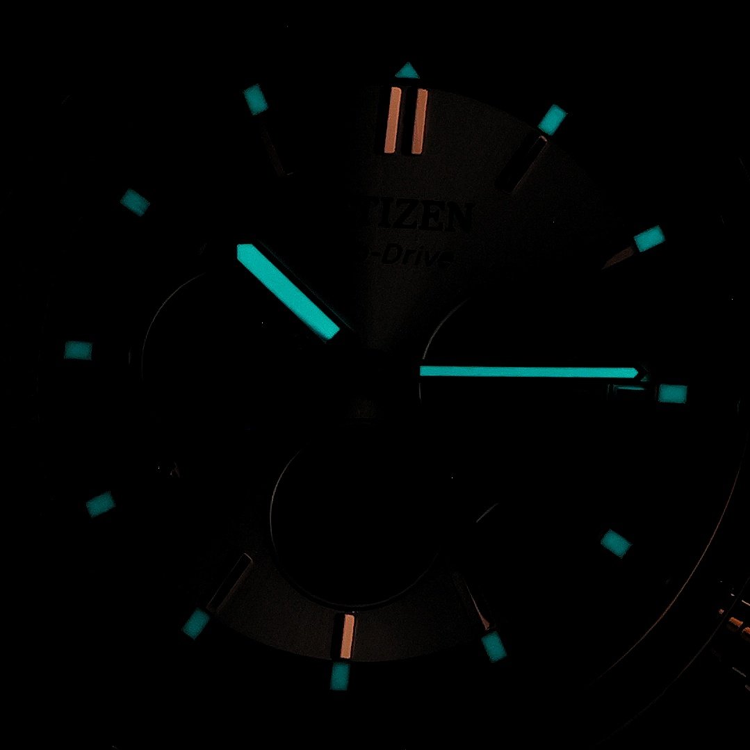 Citizen CA4723-03A Eco-Drive Pilot Chrono Ecodrive sportowy zegarek złoty - miniatura 5