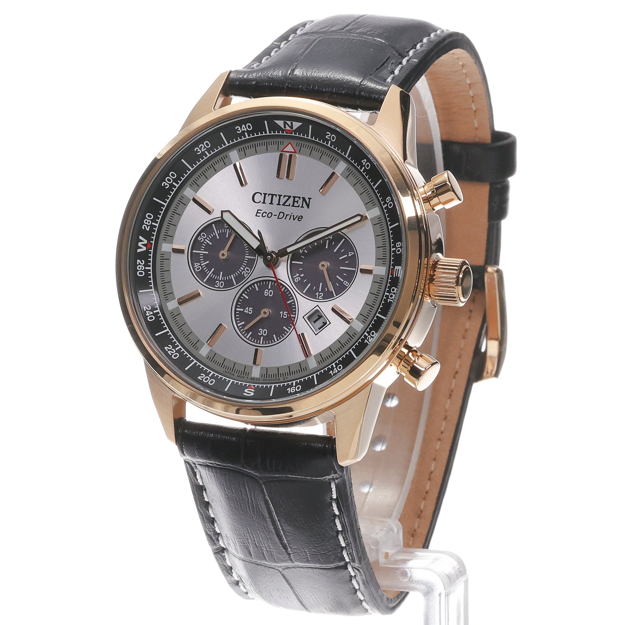 Citizen CA4723-03A Ecodrive Eco-Drive Pilot Chrono zegarek męski sportowy mineralne - miniatura 2