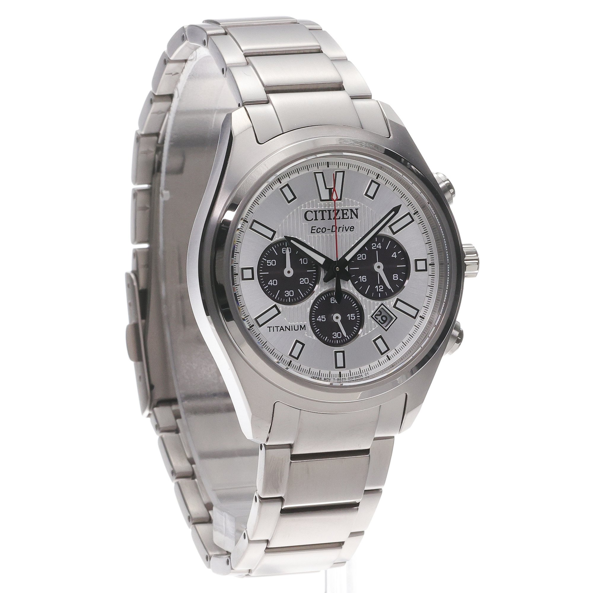 Citizen CA4750-51A Super Titanium Chronograph zegarek sportowy Titanium