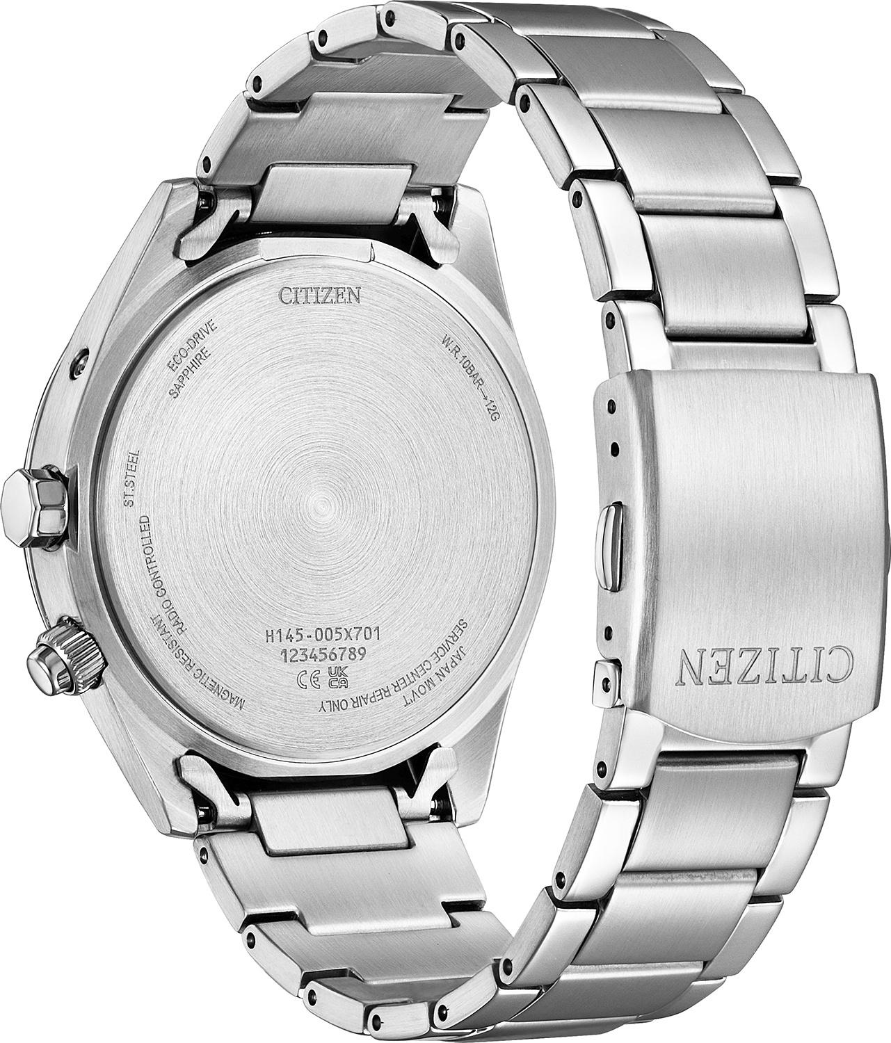 Citizen CB0270-87L męski zegarek Radio Controlled bransoleta - miniatura 3