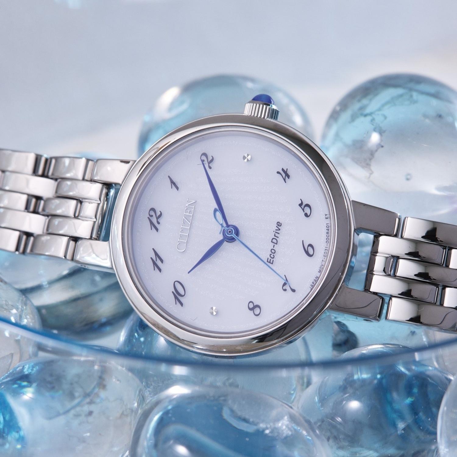 Citizen EM0990-81A zegarek srebrny biżuteryjny Elegance bransoleta - miniatura 7