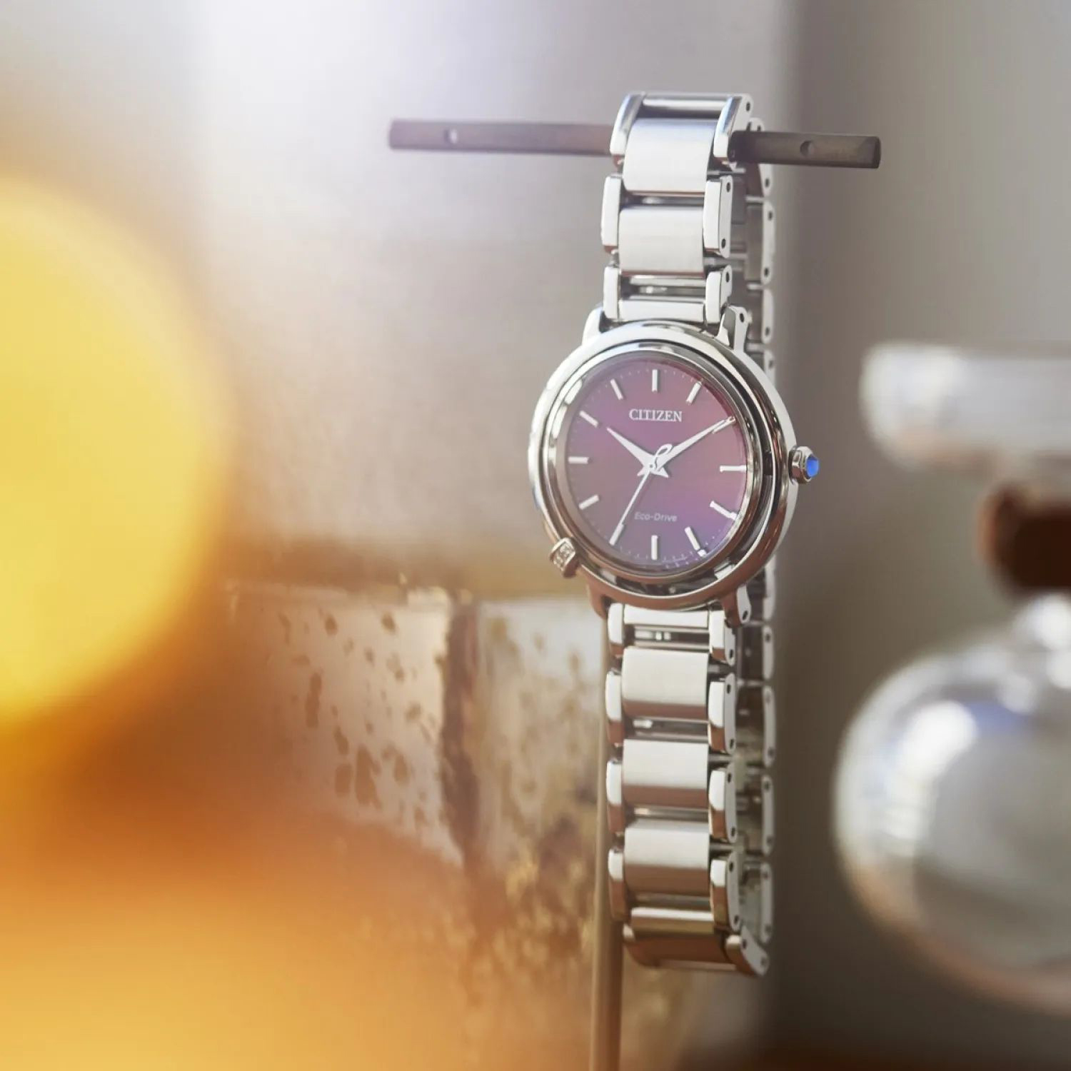 Citizen EM1090-78X Citizen L Arising Elegance Lady elegancki zegarek srebrny