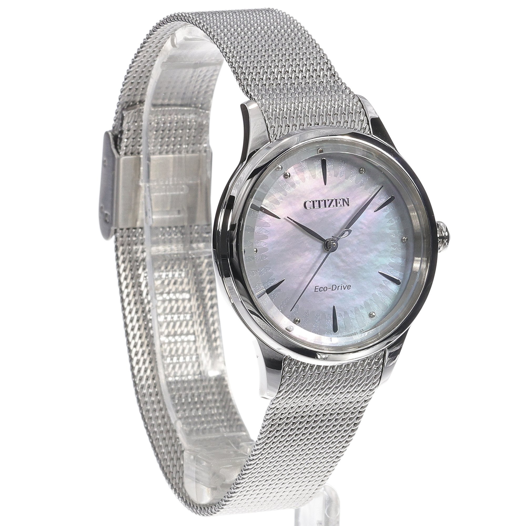 Citizen EM1150-86D damski zegarek Ecodrive bransoleta