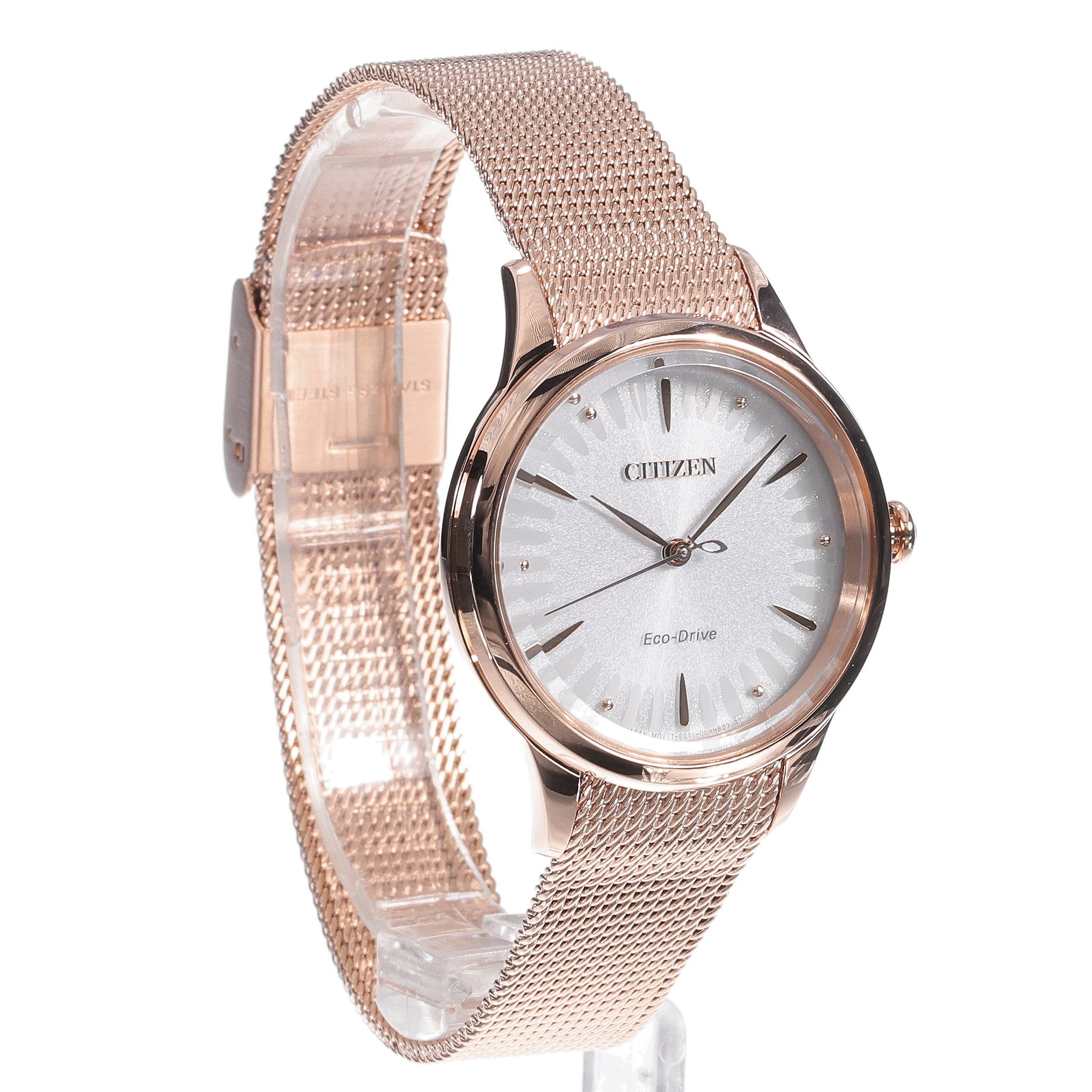 Citizen EM1153-88A damski zegarek Ecodrive bransoleta - miniatura 3