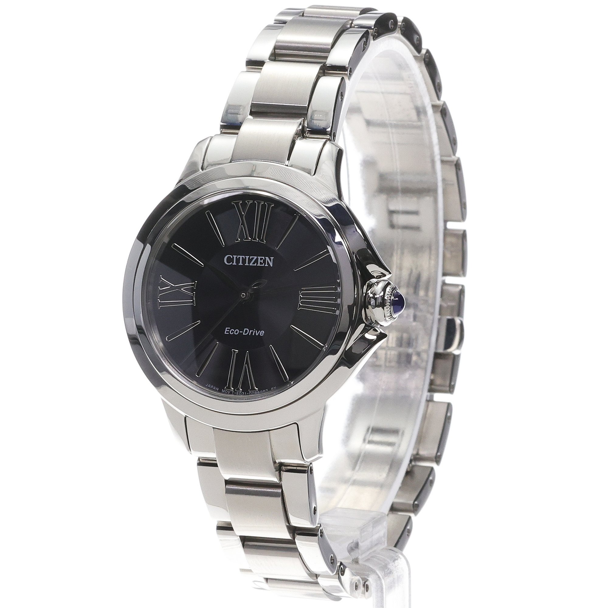 Citizen EM1160-58E Citizen L Eco-Drive Lady klasyczny zegarek srebrny