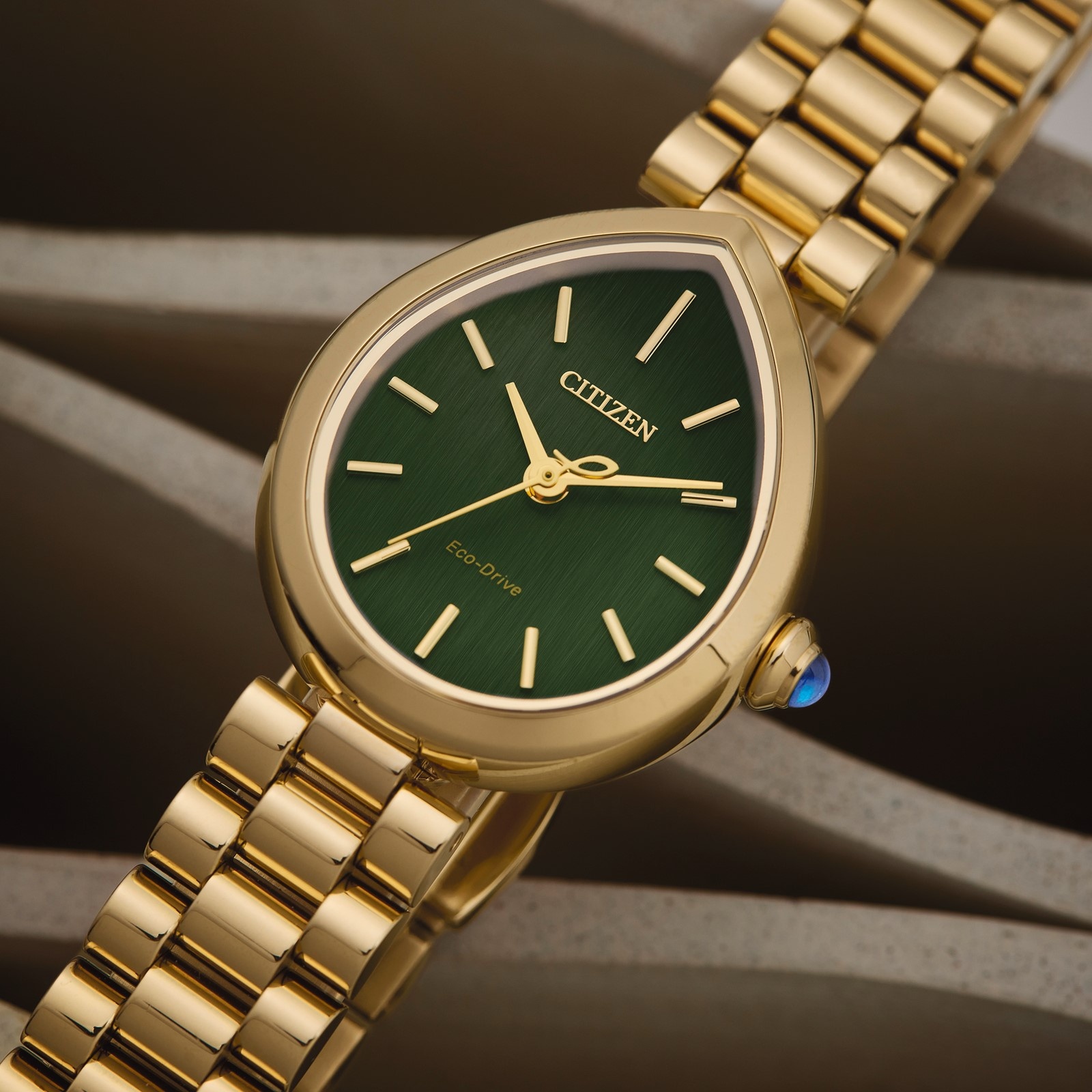Citizen EM1203-57X Ecodrive Citizen L Rainell Eco-Drive zegarek damski elegancki szafirowe - miniatura 11