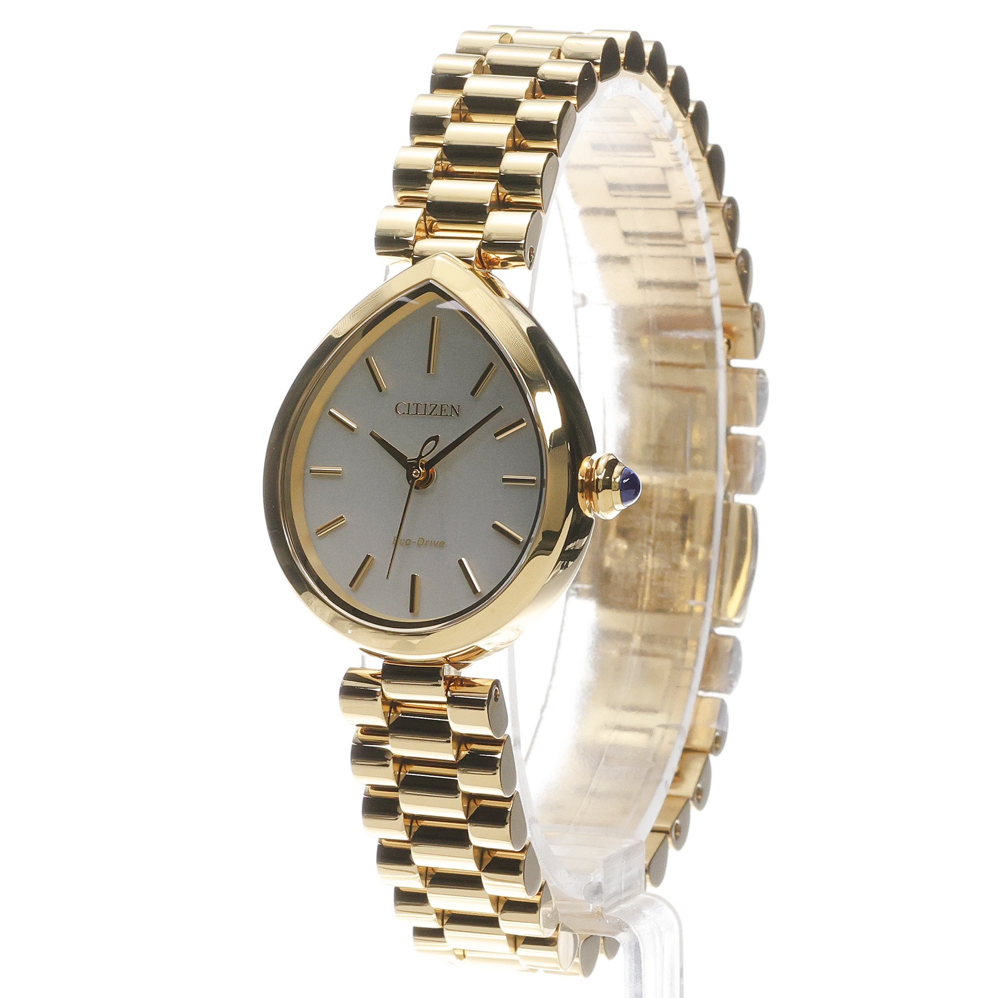Citizen EM1208-53A zegarek damski Ecodrive złoty - miniatura 2