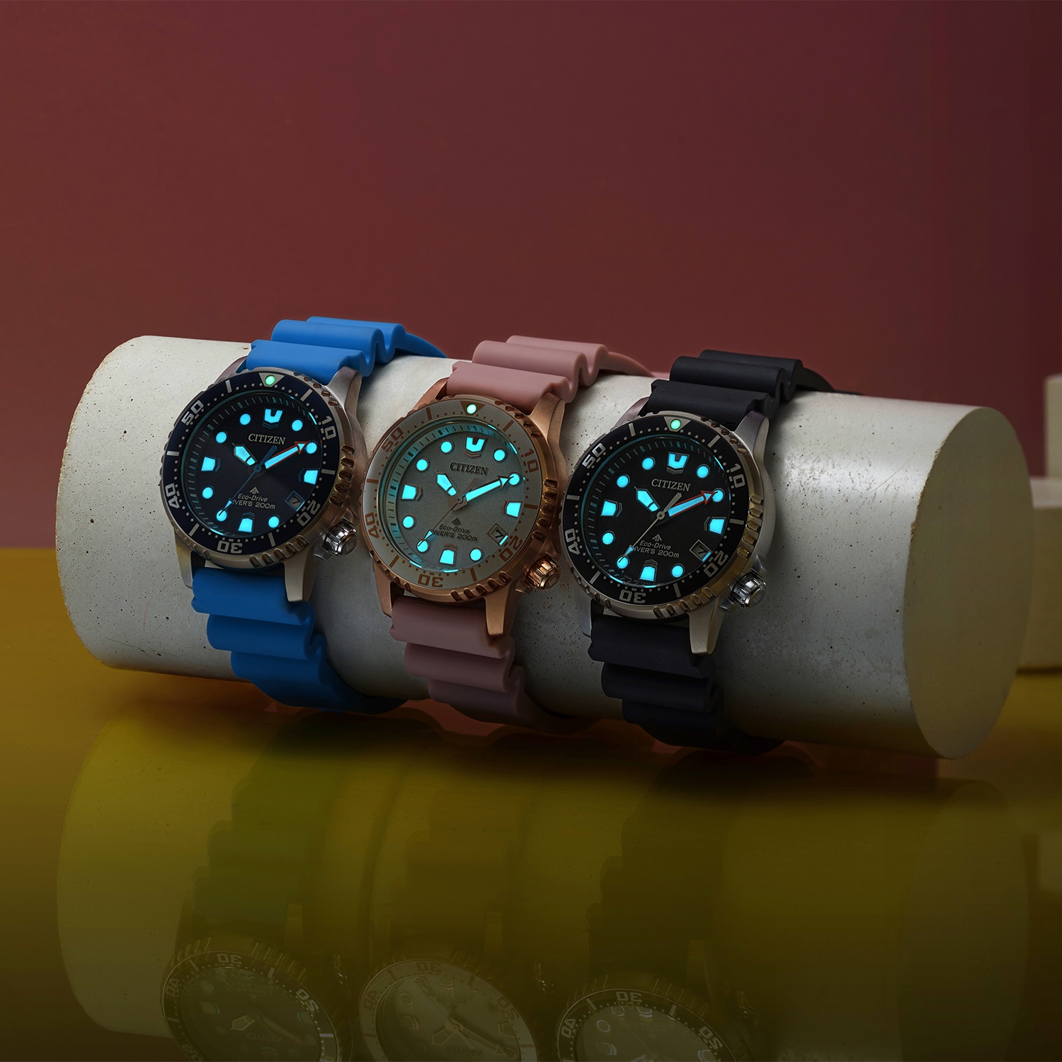 Citizen EO2020-08E zegarek damski klasyczny Promaster pasek - miniatura 11