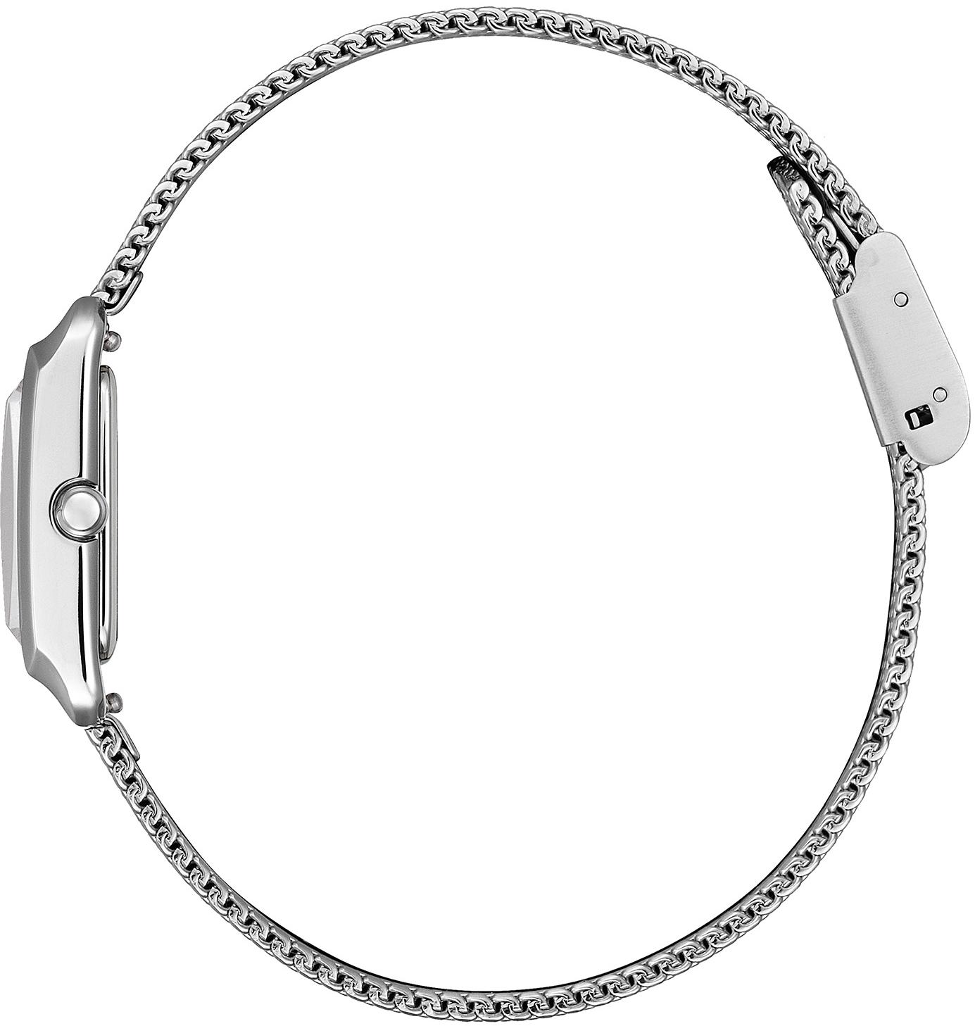 Citizen EW5590-62A zegarek srebrny klasyczny Ecodrive bransoleta