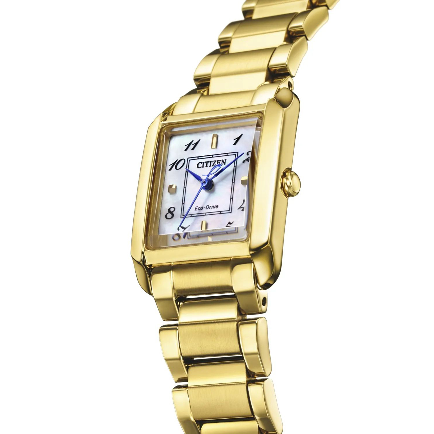 Citizen EW5602-81D zegarek złoty klasyczny Lady bransoleta