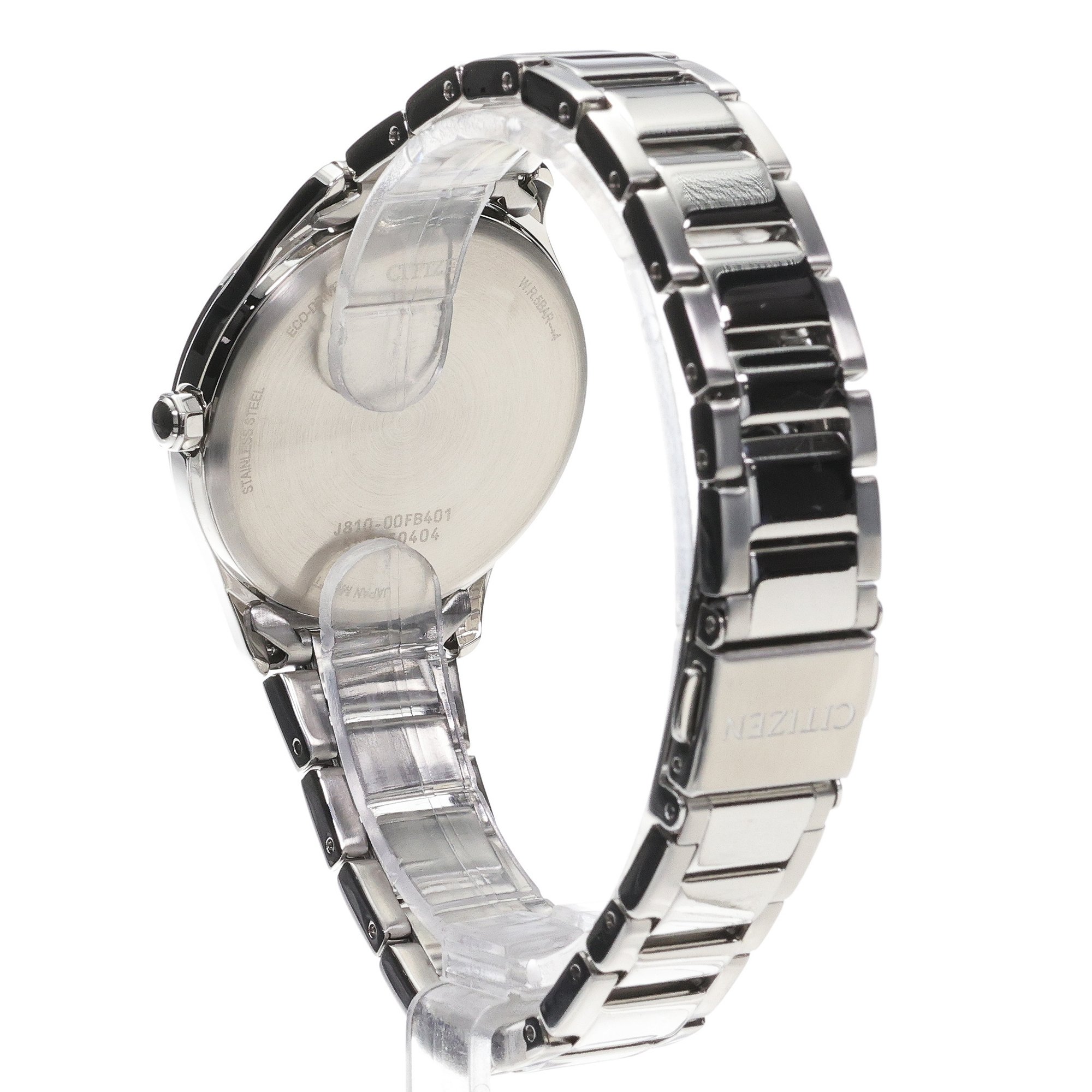 Citizen FE6121-67L zegarek srebrny klasyczny Lady bransoleta