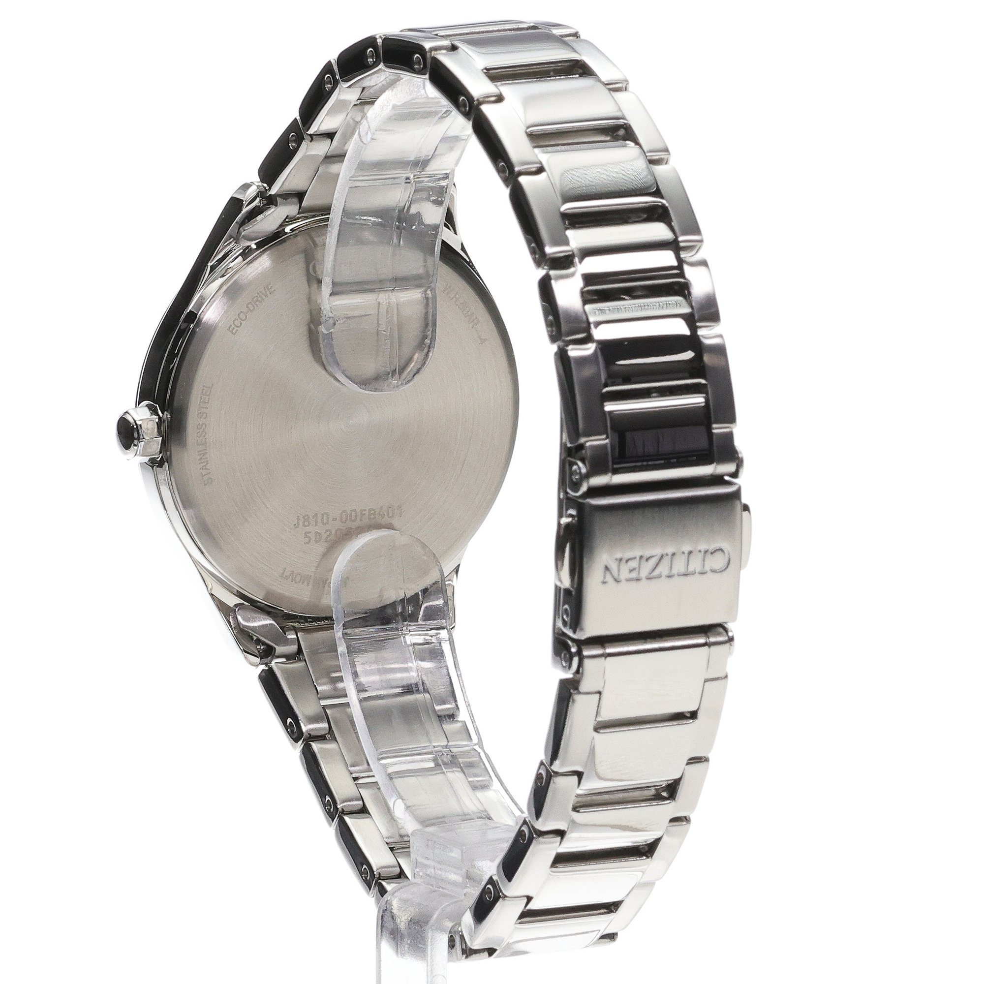 Citizen FE6121-67X zegarek srebrny klasyczny Lady bransoleta