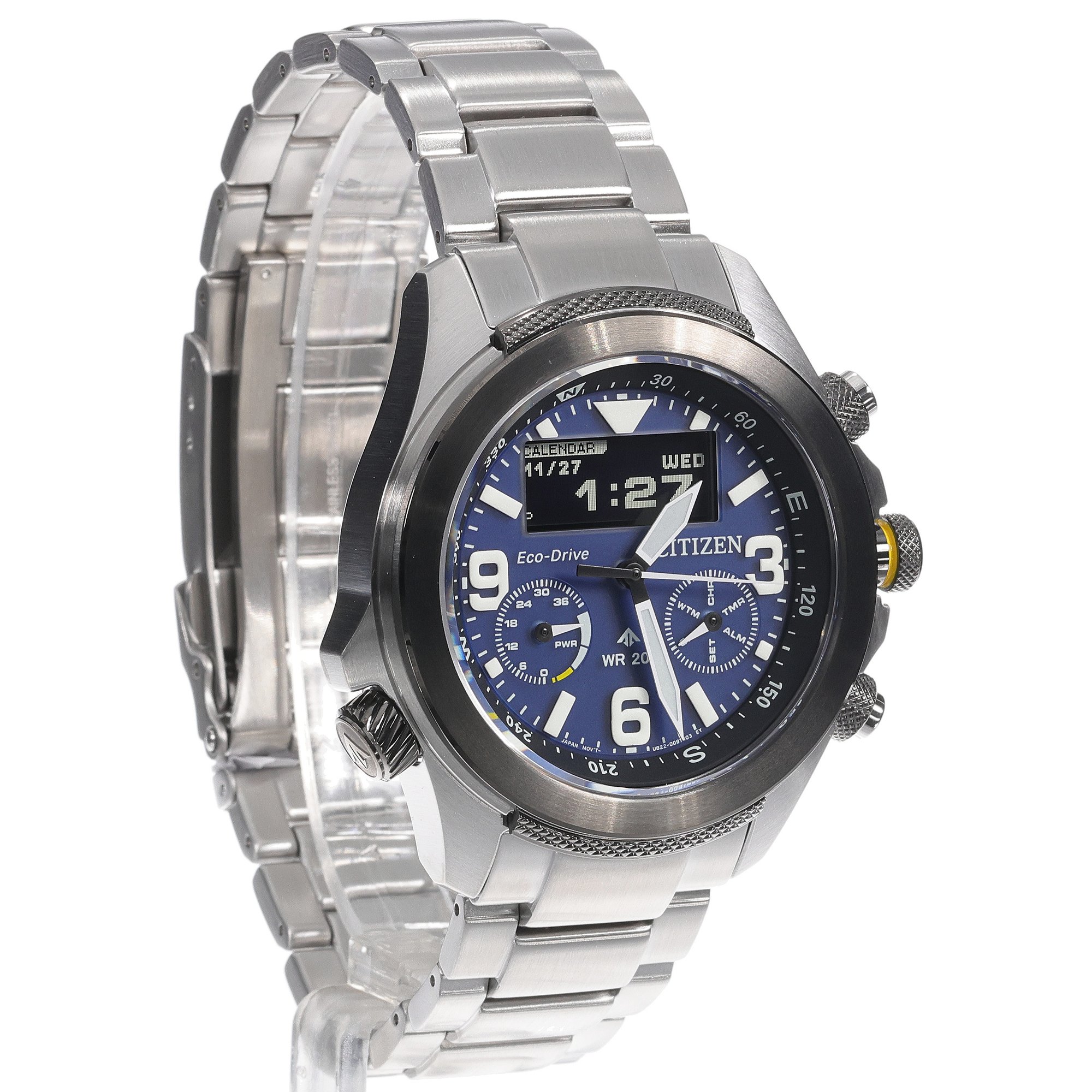 Citizen JV1006-51L Promaster Promaster Land zegarek męski sportowy szafirowe - miniatura 8