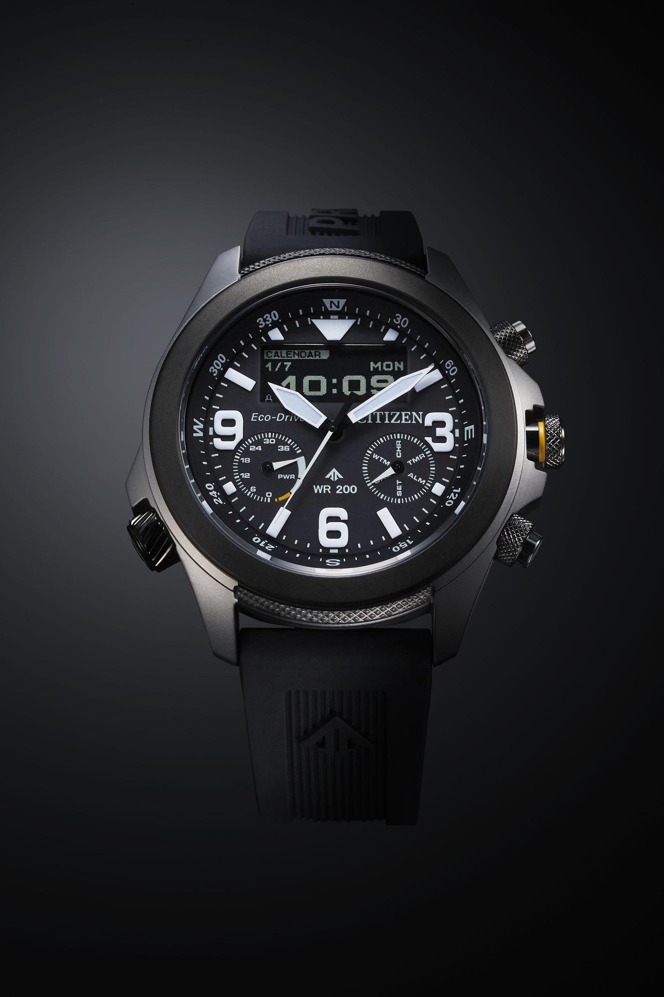 Citizen JV1007-07E zegarek męski sportowy Promaster pasek