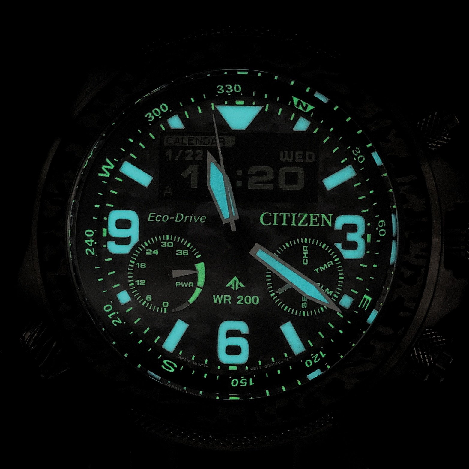 Citizen JV1008-63E zegarek męski Promaster czarny - miniatura 5