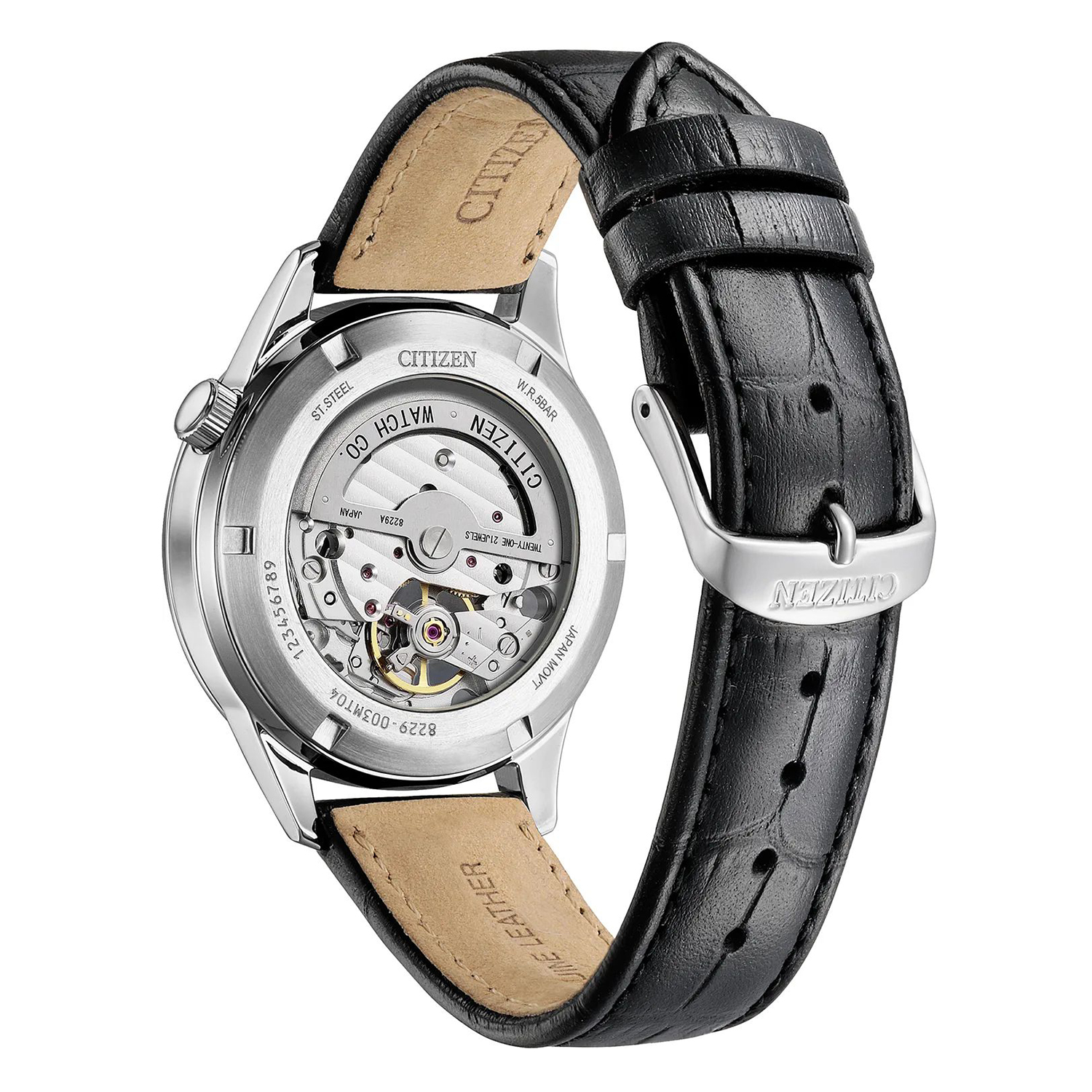 Citizen NH9131-14E męski zegarek Automat pasek - miniatura 3