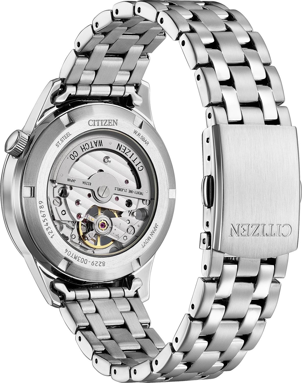 Citizen NH9131-73L męski zegarek Automat bransoleta - miniatura 3
