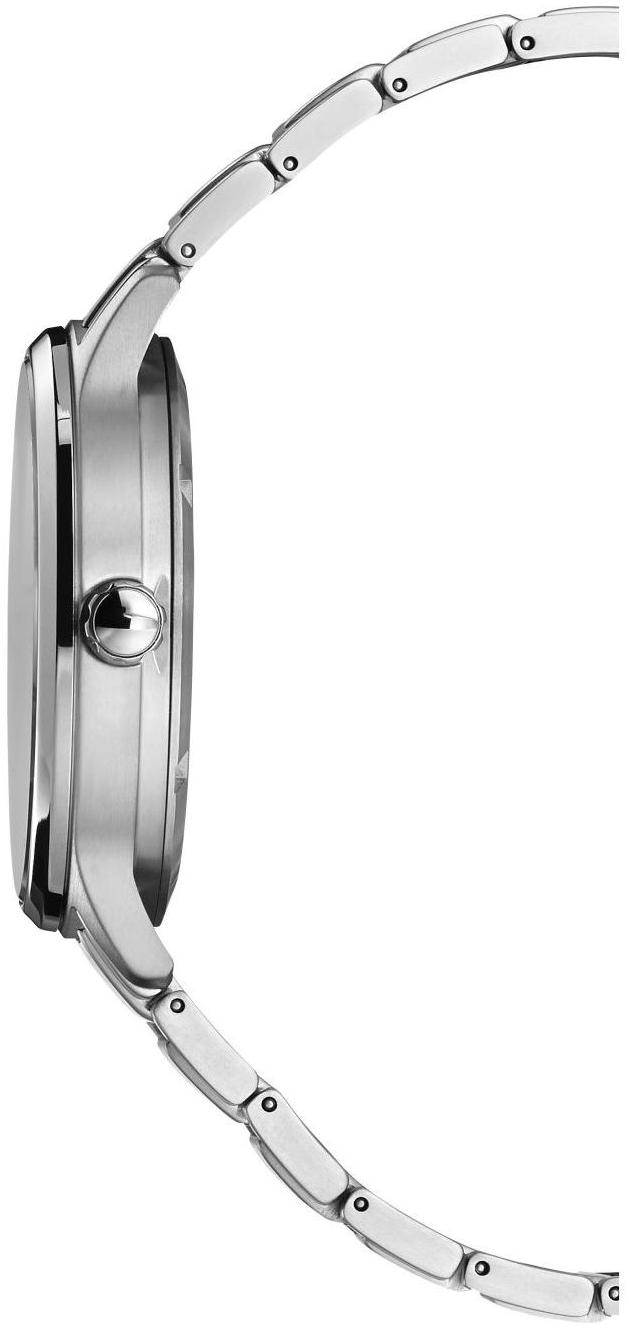 Citizen NJ0090-81E zegarek srebrny klasyczny Titanium bransoleta