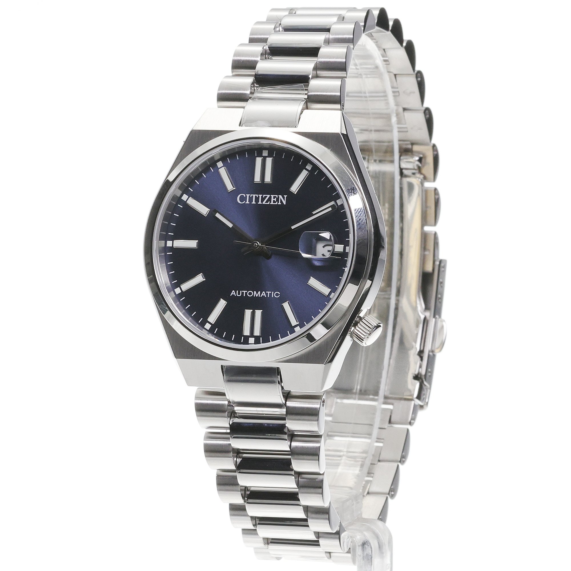 Citizen NJ0200-50M Tsuyosa 37 Time Slip Męskie klasyczny zegarek srebrny
