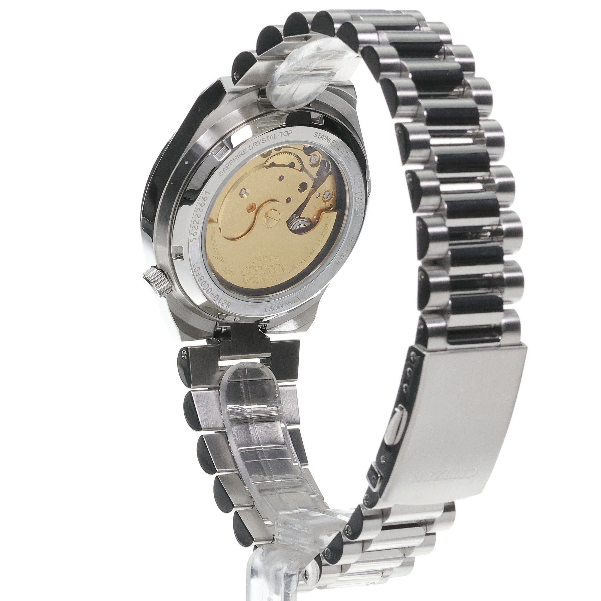 Citizen NJ0200-50W Męskie Tsuyosa 37 Time Slip zegarek męski klasyczny szafirowe