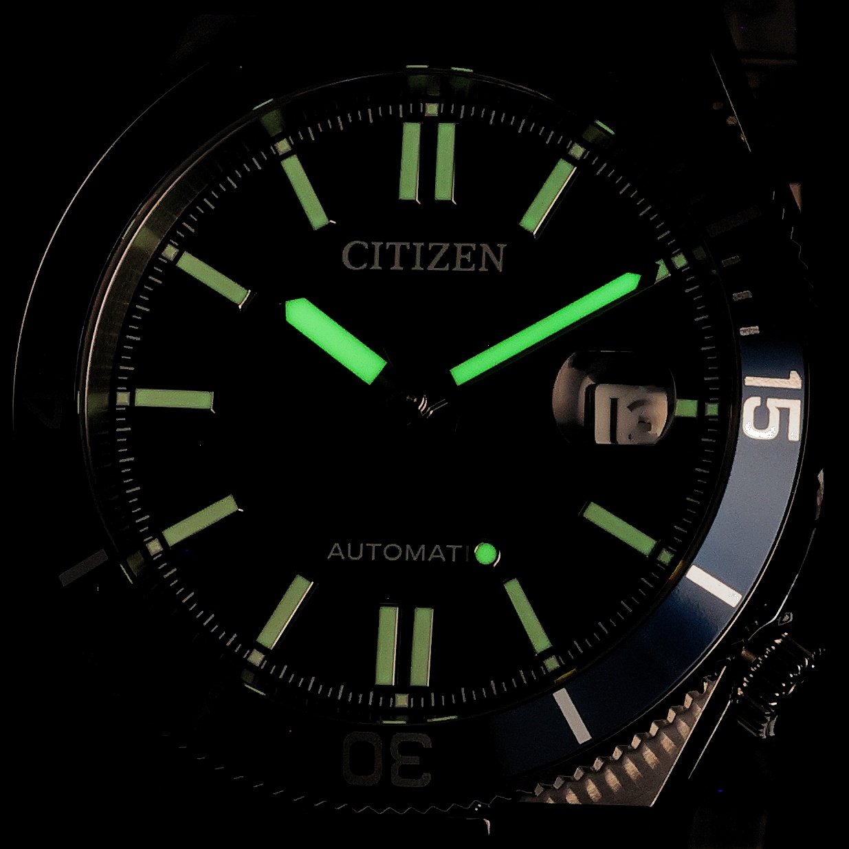 Citizen NJ0230-59L zegarek męski Męskie srebrny