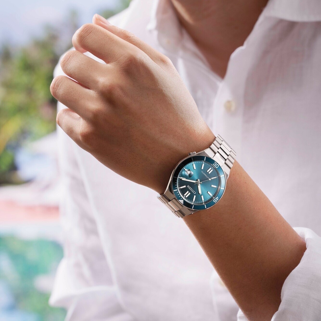 Tsuyosa Shore Automatic Citizen NJ0231-56L - hover