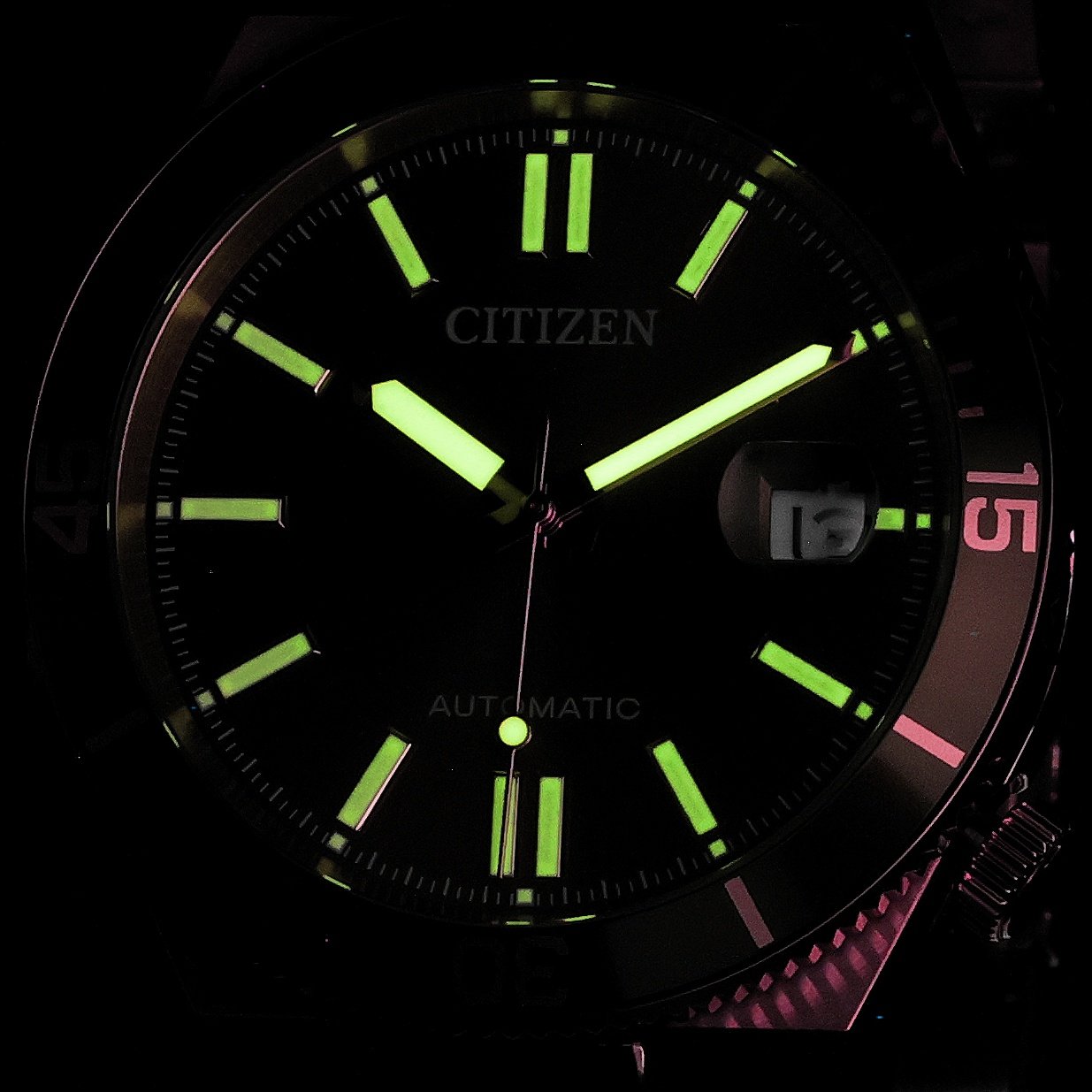 Citizen NJ0232-53X zegarek męski Męskie złoty
