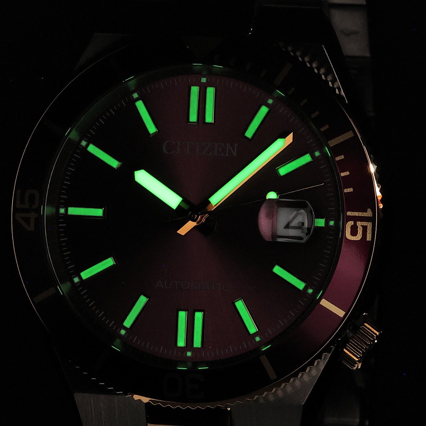 Citizen NJ0234-58X zegarek japońskie Męskie