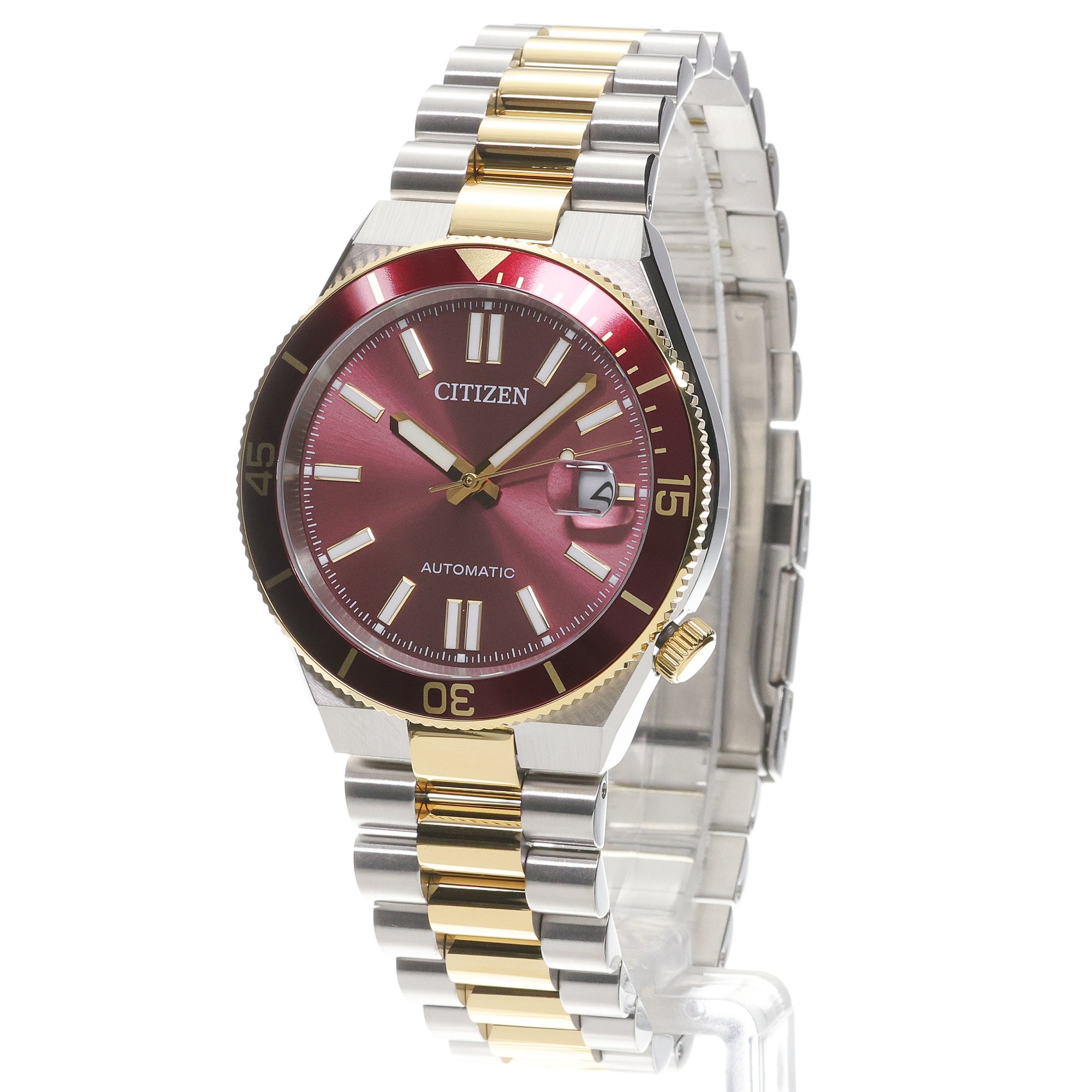 Citizen NJ0234-58X zegarek męski Męskie srebrny