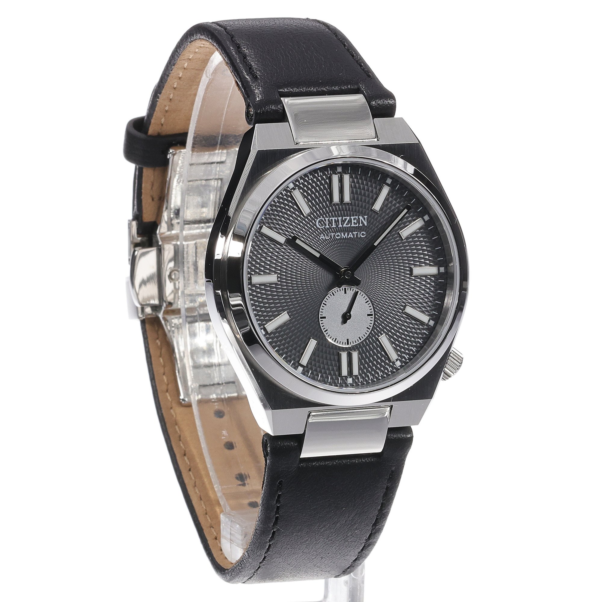 Citizen NK5010-01H Automat Tsuyosa Grey Automatic Small Second Classic Sapphire zegarek męski klasyczny szafirowe