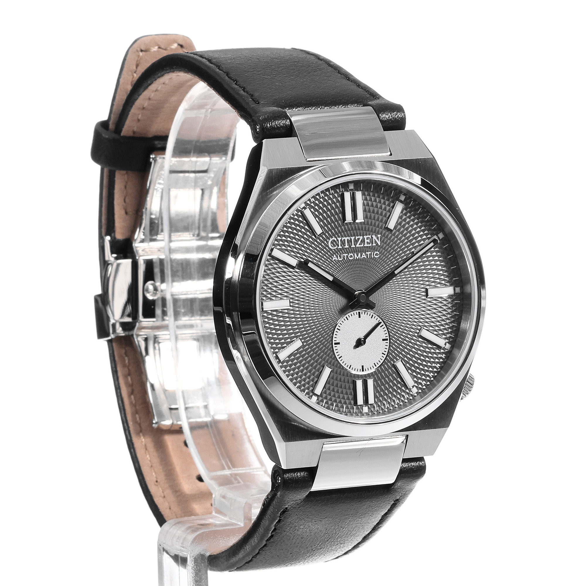 Citizen NK5010-01H Tsuyosa Grey Automatic Small Second Classic Sapphire zegarek klasyczny Automat